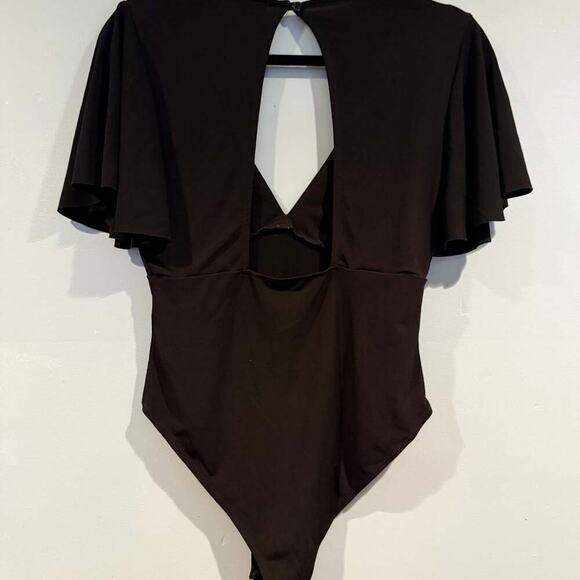 Forever 21 Bodysuit in Black Size Medium - Picture 2 of 2